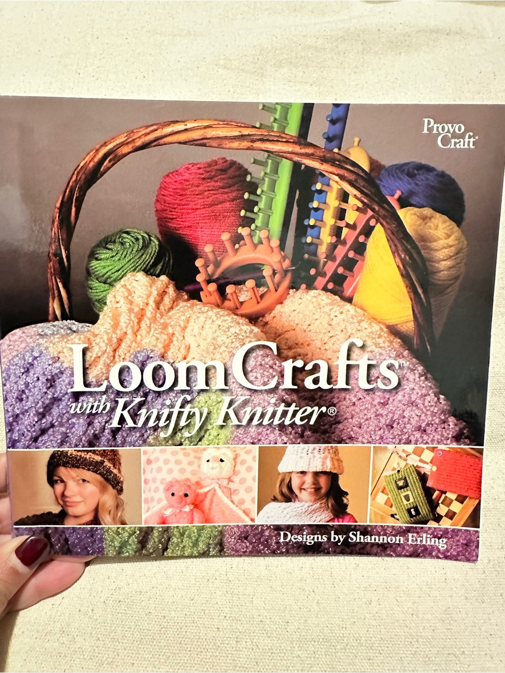 Book | Craft Book | Loom Crafts with Knifty Knitter